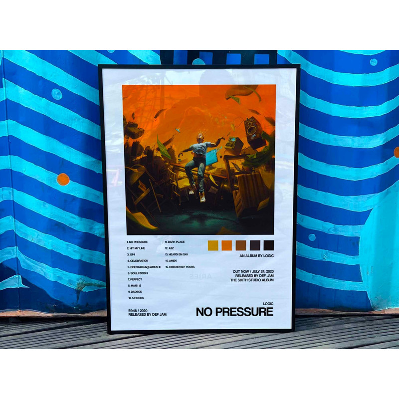 Logic No Pressure Album Cover Poster.jpg