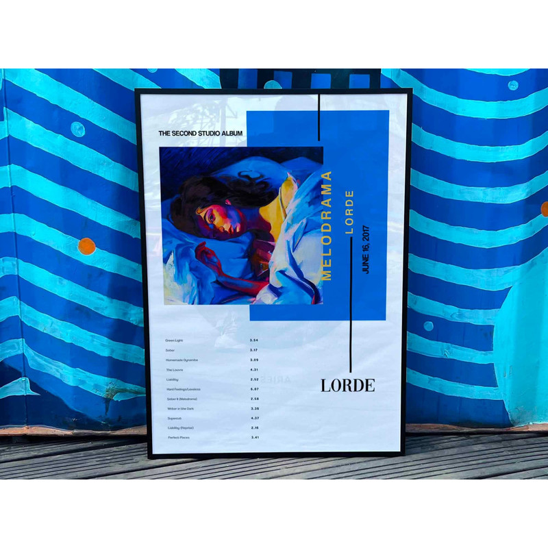 Lorde Melodrama Album Cover Poster #3.jpg