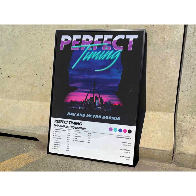 Nav And Metro Boomin Perfect Timing Album Cover Poster #6.jpg