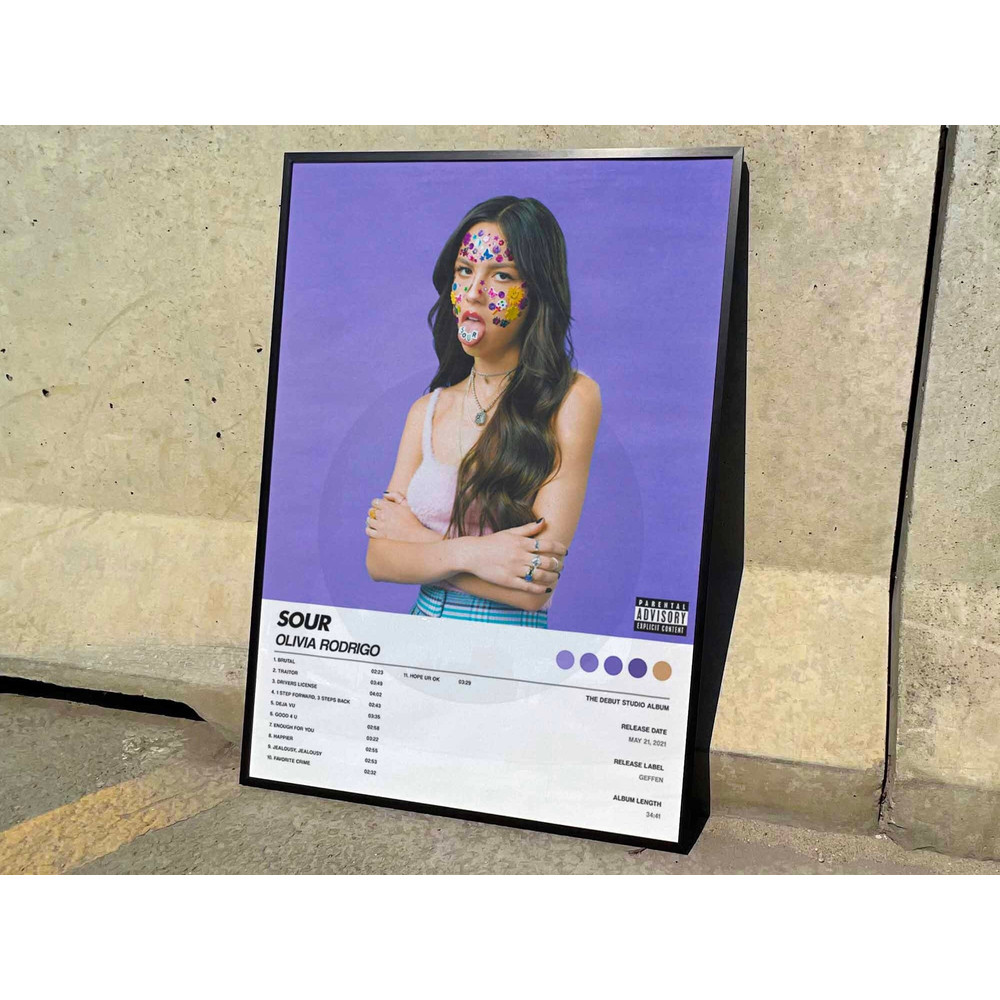 Olivia Rodrigo Sour Album Cover Poster #6.jpg