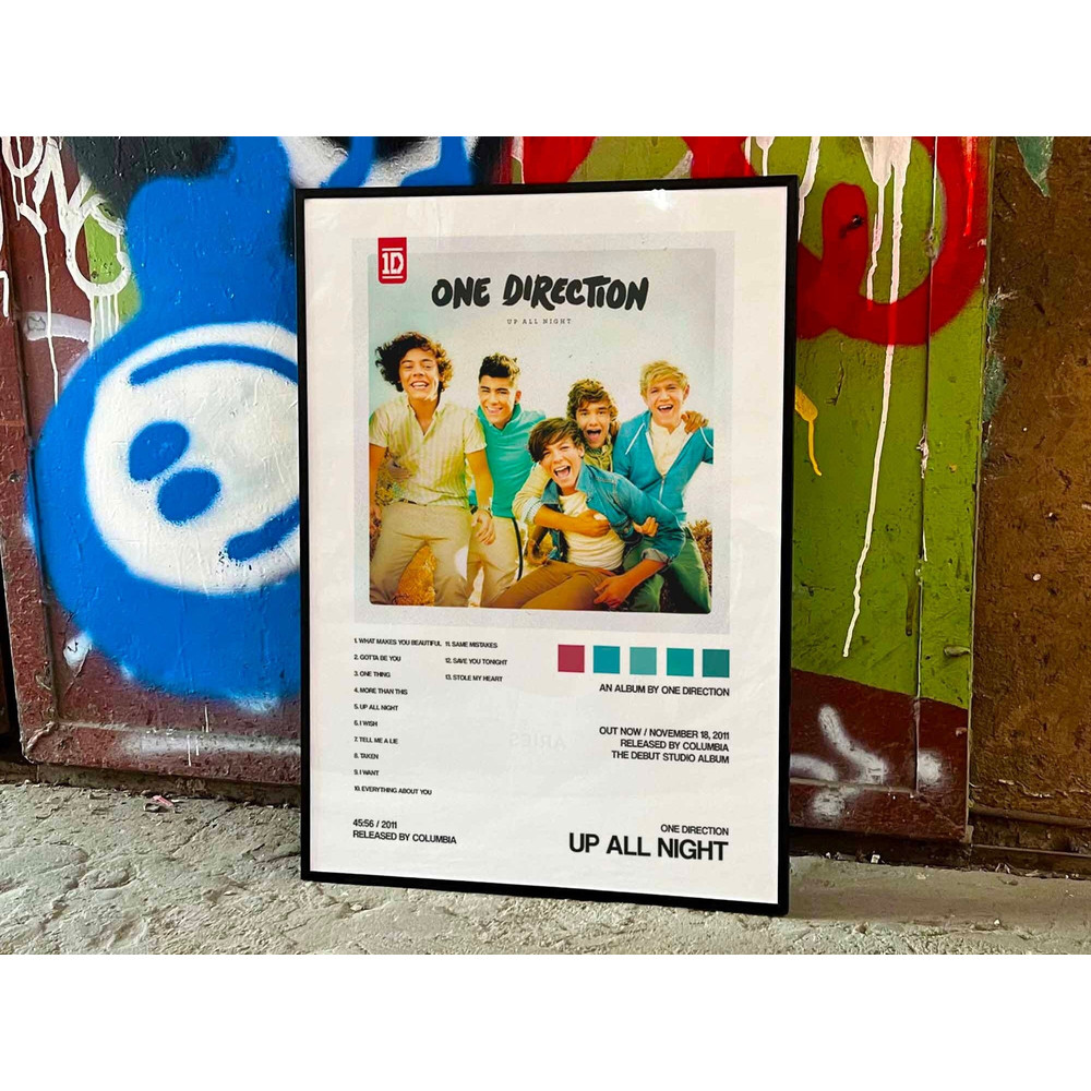 One Direction Up All Night Album Cover Poster #2.jpg