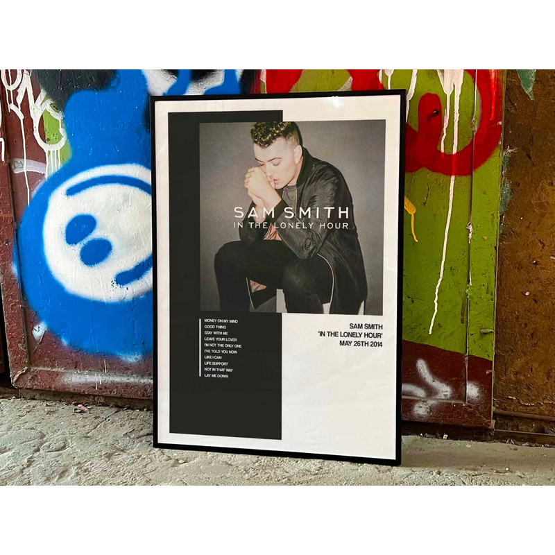 Sam Smith The Lonely Hour Album Cover Poster #1.jpg