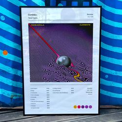 tame impala currents album cover poster 5