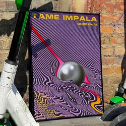 tame impala currents album cover poster fac