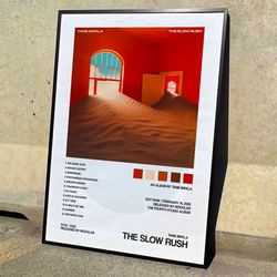 tame impala the slow rush album cover poster 2