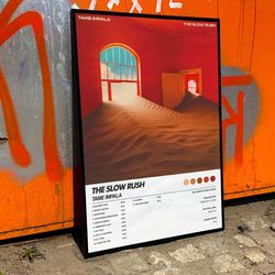tame impala the slow rush album cover poster 6