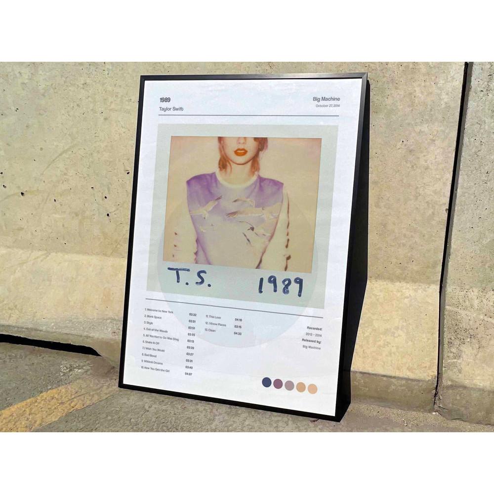 Taylor Swift 1989 Album Cover Poster #5.jpg