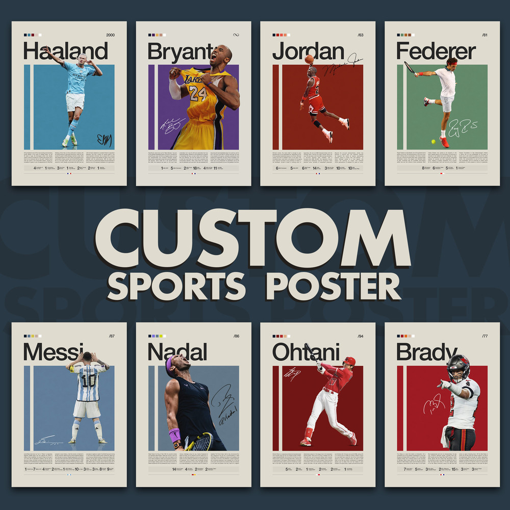 Custom Sports Poster, Sports Gift, Basketball Poster, Soccer Poster, Tennis Poster, Football Poster, Baseball Poster, Golf Poster.jpg