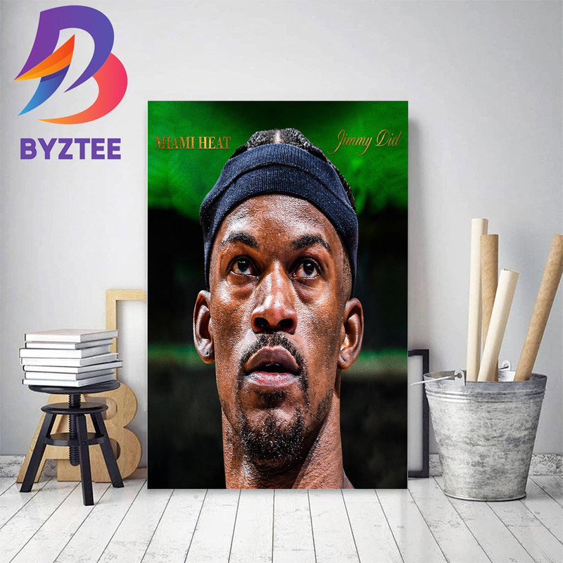 Jimmy Butler Has Been Named The Larry Bird ECF MVP Decor Poster Canvas.jpg