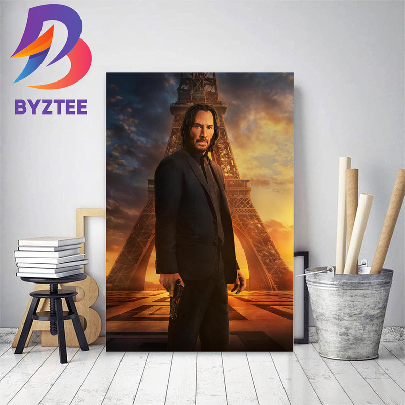 John Wick Chapter 4 International Official Poster Decor Poster Canvas.jpg