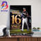 Ketel Marte 16 Game Hitting Streak Longest to Start a Postseason Career Wall Decor Poster Canvas.jpg