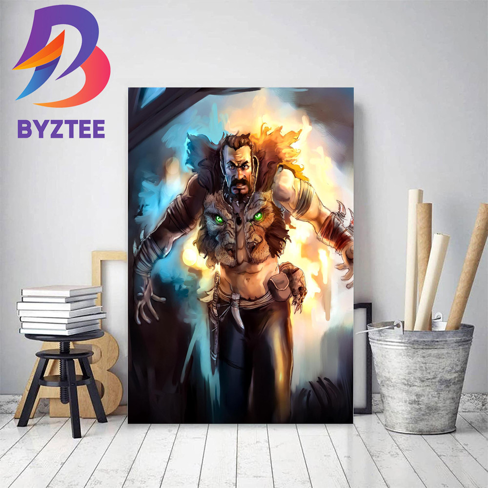 Kraven The Hunter Movie With Starring Aaron Taylor-Johnson Will Be R-Rated Decor Poster Canvas.jpg
