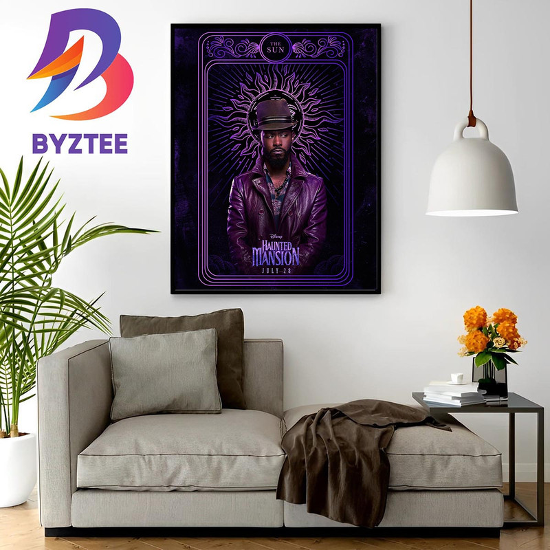 LaKeith Stanfield In Haunted Mansion Of Disney Poster Home Decor Poster Canvas.jpg