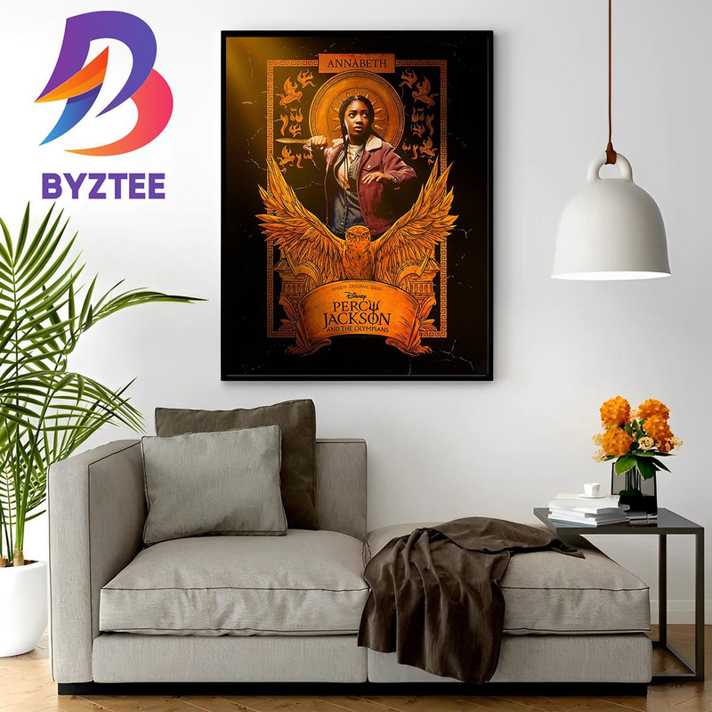 Leah Sava Jeffries As Annabeth Chase In Percy Jackson And The Olympians Of Disney Home Decor Poster Canvas.jpg