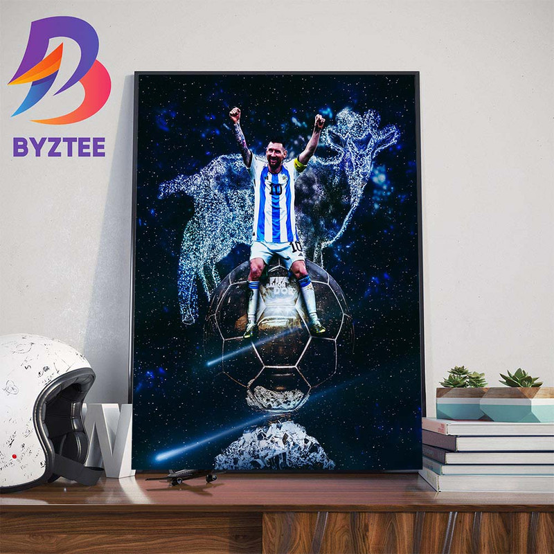 Lionel Messi Officially Wins His Eighth Career Ballon dOr Wall Decor Poster Canvas.jpg