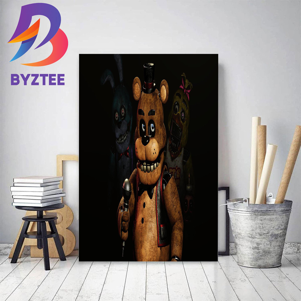 Live Action Five Nights At Freddys Movie Decor Poster Canvas.jpg