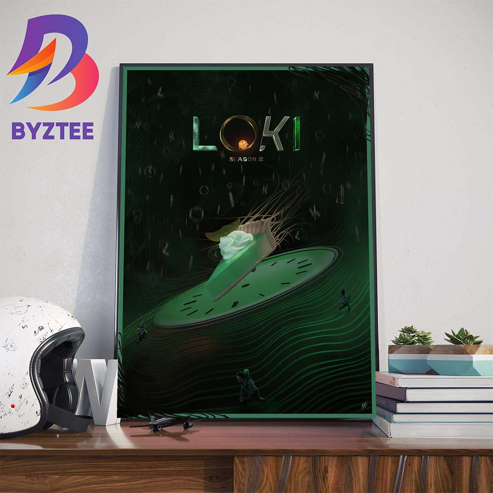 Loki Season 2 Poster Illustration Wall Decor Poster Canvas.jpg