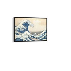 the great wave off kanagawa japanese canvas wall