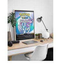 pokemon crystal 2000 poster | gaming poster |
