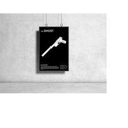 valorant ghost | valorant poster | gaming poster