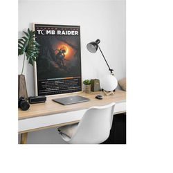 shadow of the tomb raider poster | gaming