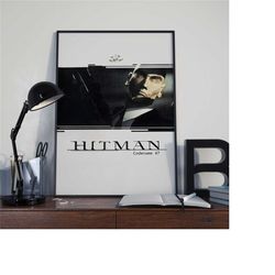 hitman codename 47 poster print | gaming poster