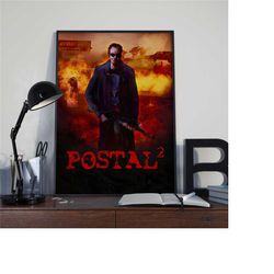 postal 2 poster print | gaming poster |