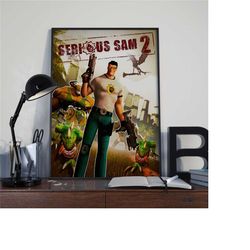serious sam 2 poster print | gaming poster