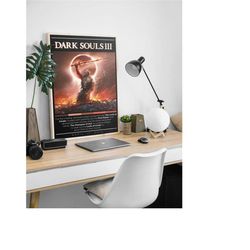 dark souls 3 | gaming poster | 3