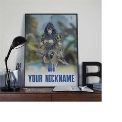 apex legends ash poster | gaming poster |