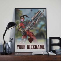 apex legends rampart poster | gaming poster |