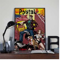 postal 3 poster print | gaming poster |