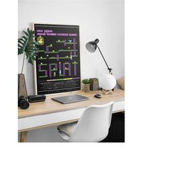 chuckie egg 1983 poster | gaming poster |