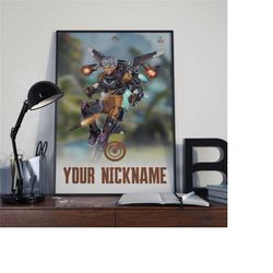 apex legends valkyrie poster | gaming poster |