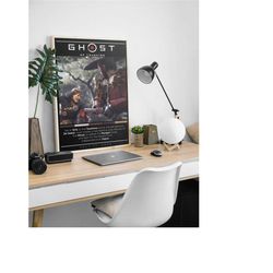 ghost of tsushima poster | gaming poster |