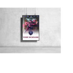 league of legends - irelia | game poster