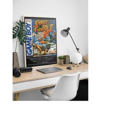 street fighter 2 poster | gaming poster |