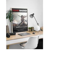 tomb raider 2013 poster | gaming poster |