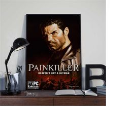 painkiller 2004 poster print | gaming poster |