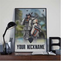 apex legends gibraltar poster | gaming poster |