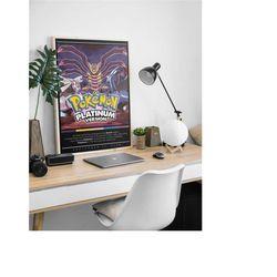 pokemon platinium 2008 poster | gaming poster |