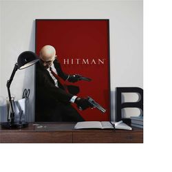 hitman absolution poster print | gaming poster |
