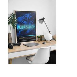 alien swarm 2010 poster | gaming poster |
