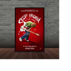 scott pilgrim vs the world movie poster (2010)