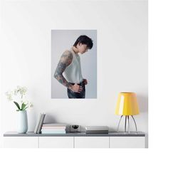 bts jungkook seven posters, jk seven,bts wall print,bts