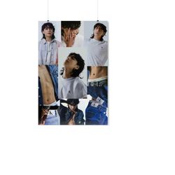 bts jungkook calvin klein posters, kpop merch, bts