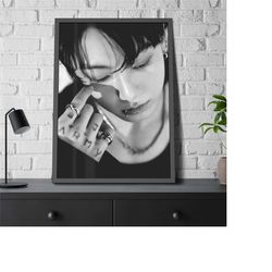 bts jungkook weverse poster, jk seven, bts wall