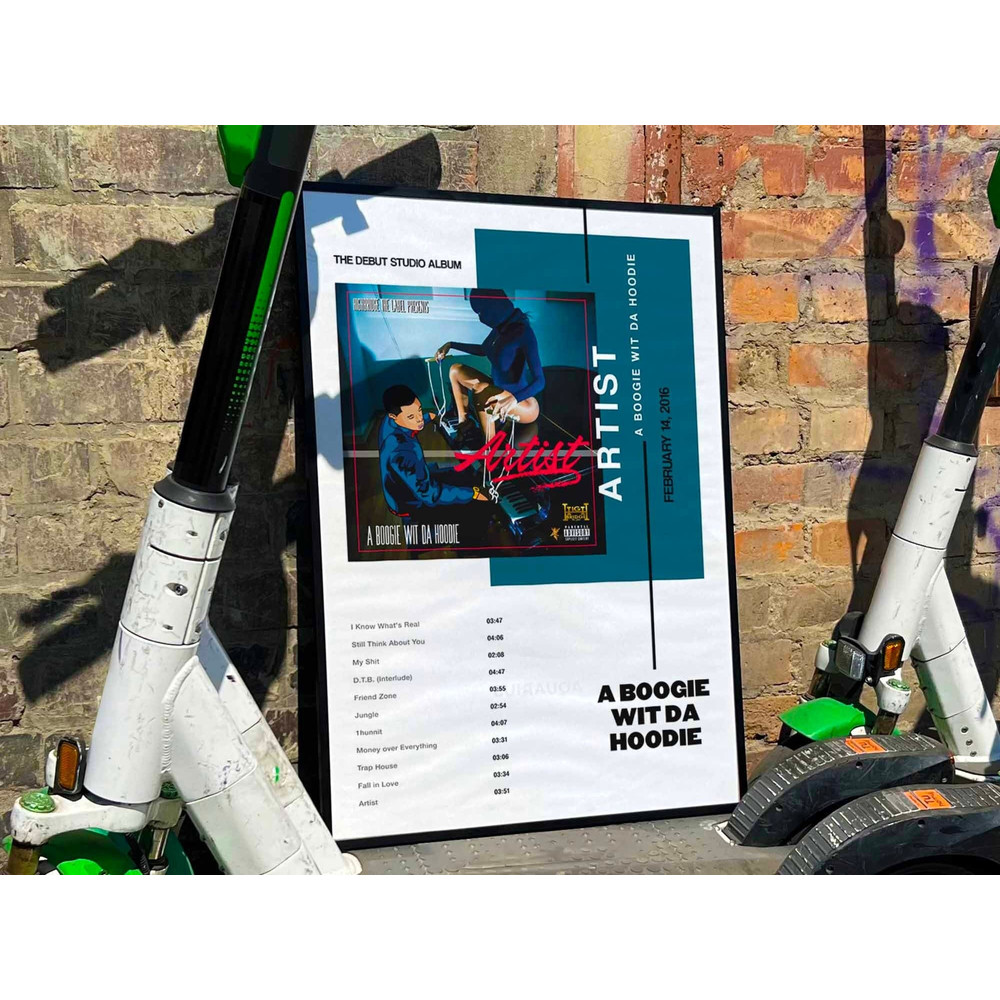 A Boogie Wit Da Hoodie Artist Album Cover Poster #3.jpg