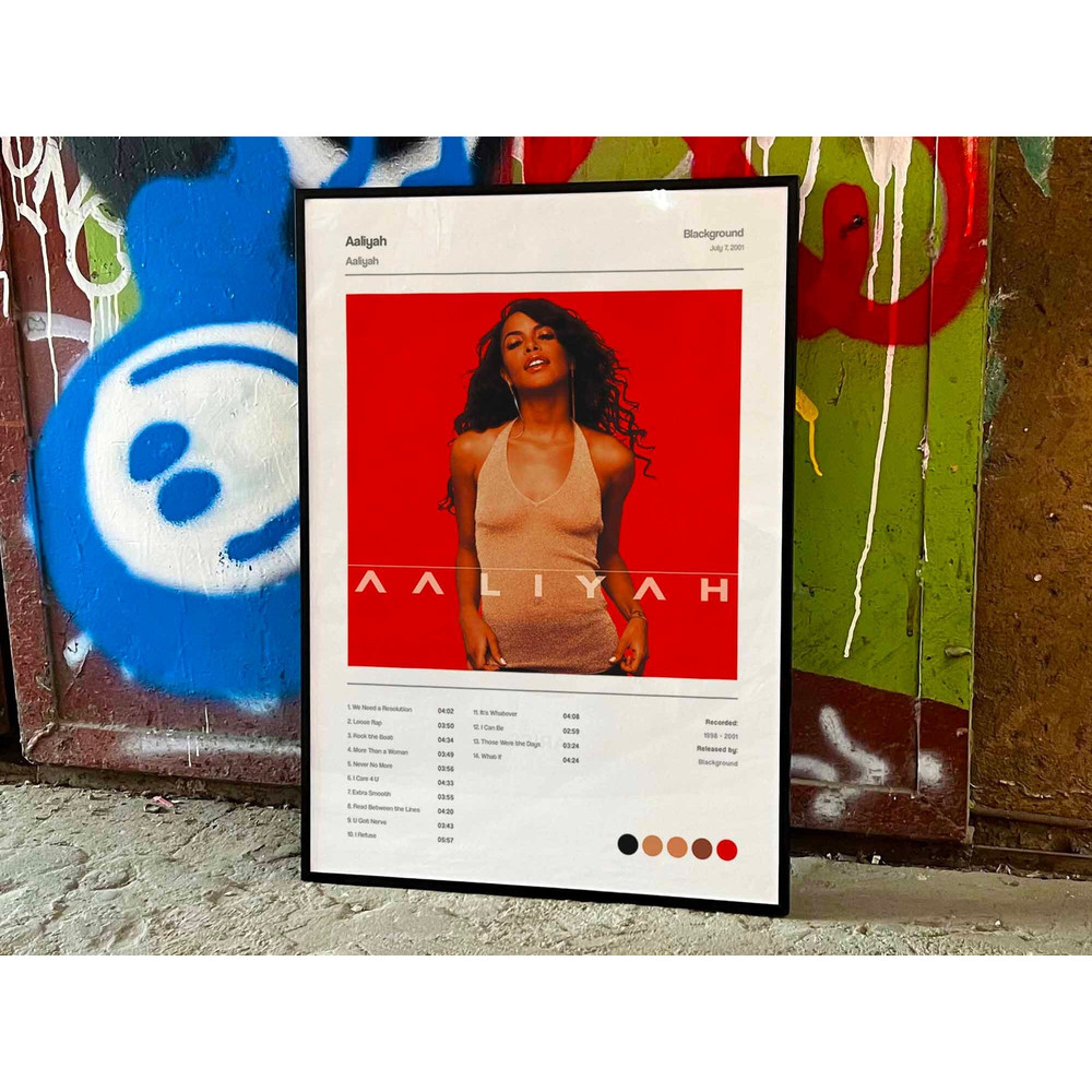 Aaliyah Aaliyah Album Cover Poster #5.jpg