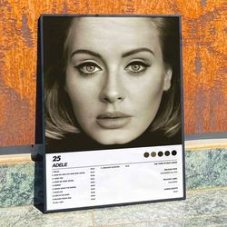 adele 25 album cover poster 6